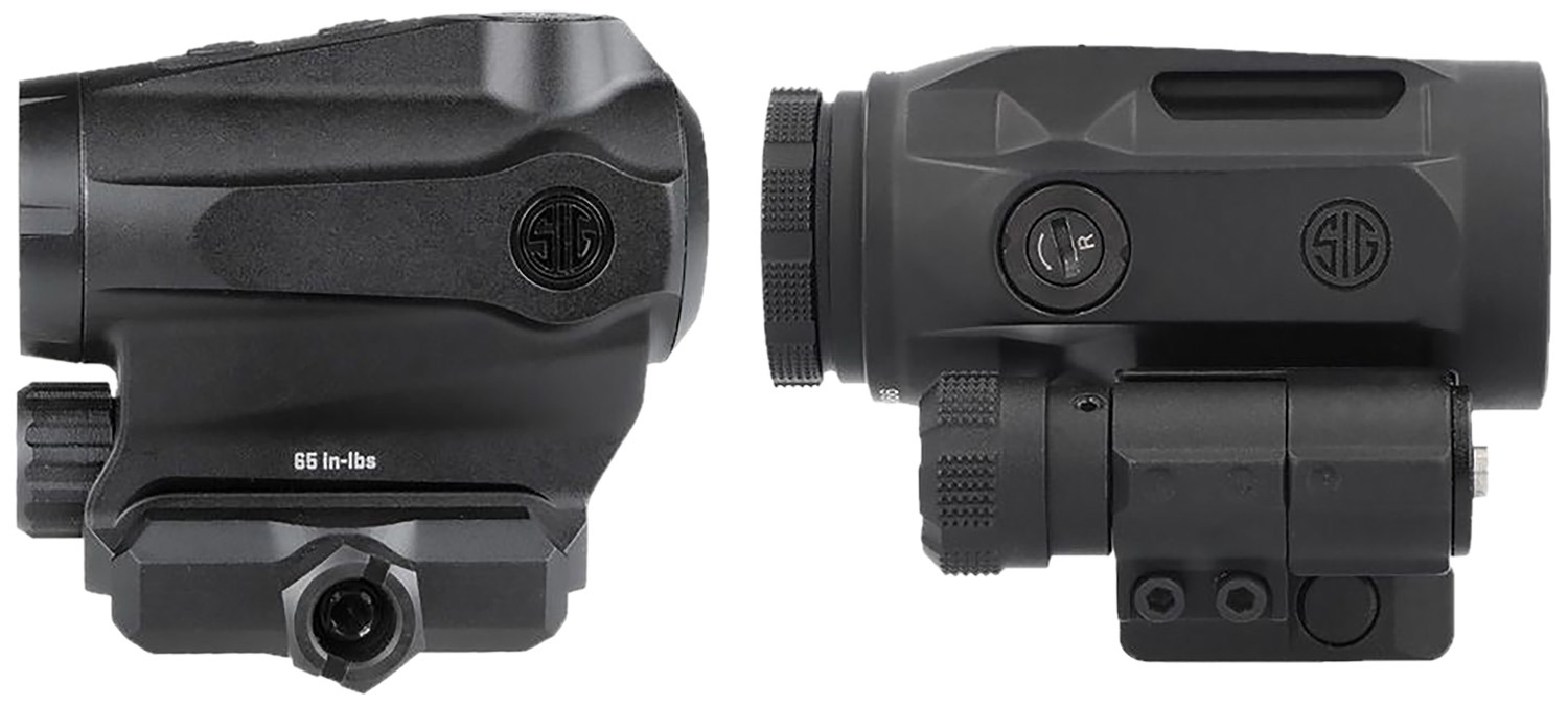 Sig Sauer Electro-Optics SORJ5X201 Romeo5XDR w/Juliet5 Micro Magnifier Black 1x20mm/5x24mm, 2 MOA Red Dot/65 MOA Circle Multi Reticle