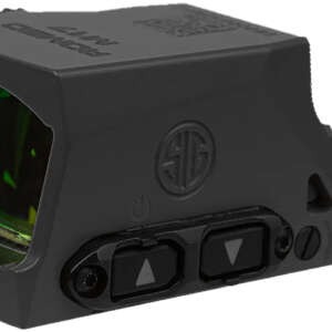 Sig Sauer Electro-Optics SORM1710 Romeo-M17 Enclosed Black 1 x 24 mm 2 MOA Red Dot/32 MOA Circle Multi Reticle