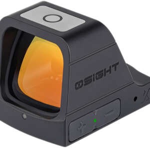 Olightstore Usa Inc OSIGHTXRDDOTBK Osight X  Black Anoidized 1x 3 MOA Red Dot/32 MOA Circle Reticle