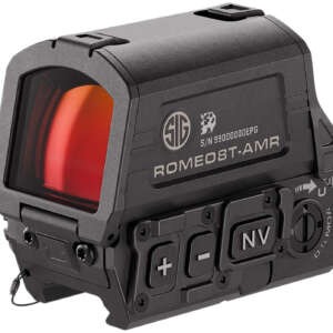 Sig Sauer Electro-Optics SOR8T101 Romeo8T AMR Matte Black 1x40mm Quad Ballistic Circle Dot 2.0 Reticle, Rifle