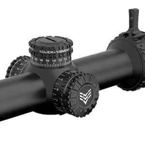 Swampfox Optics ARH11024GM Arrowhead  Black 1-10x24mm 30mm Tube Guerrilla Dot MOA Green Reticle