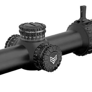 Swampfox Optics ARH11024GL Arrowhead  Black 1-10x24mm 30mm Tube Guerrilla Dot MIL Green Reticle