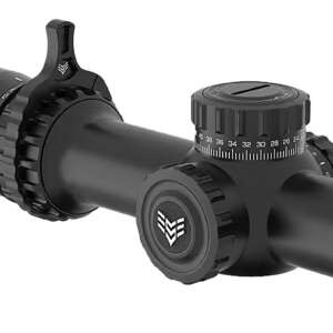 Swampfox Optics THK16241GB Tomahawk II  Black 1-6x24mm 30mm Tube BDC Green Reticle