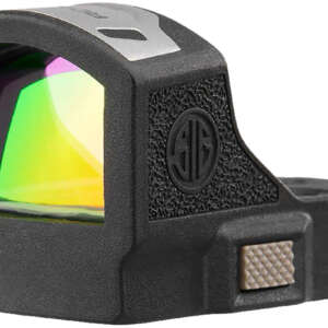Sig Sauer Electro-Optics SOR02100 Romeo-RS Compact Black 1x24mm  2 MOA Red Dot/32 MOA Circle Reticle