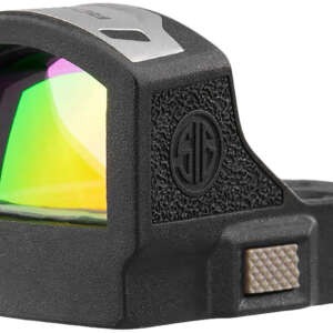 Sig Sauer Electro-Optics SOR02180 Romeo-RS Compact Black 1x24mm 3 MOA Green Dot Reticle