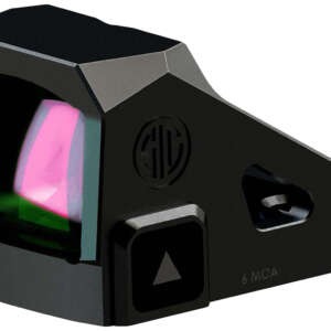 Sig Sauer Electro-Optics SORMDC60 Romeo-MDC Mini Daily Carry Black 1x26mm, 6 MOA Illuminated Red Dot Reticle