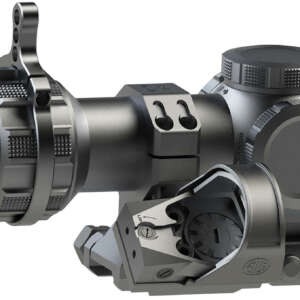 Sig Sauer Electro-Optics SOTMC61000-R1 Tango-MSR Compact Black 1-6x24mm, 30mm Tube Illuminated BDC6 Reticle, Romeo1 3MOA Red Dot Reticle w/10 Brightness Settings