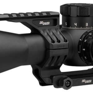 Sig Sauer Electro-Optics SOBBDX65102 BRAVO6T BDX Black 5-30x56mm, 35mm Tube, Illuminated MRAD Milling 2.0 Reticle