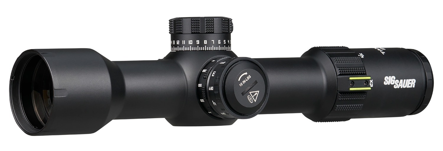 Sig Sauer Electro-Optics SOTD62112 Tango-DMR Black 2-12x42mm, 34mm Tube Illuminated MRAD Milling 2.0 Reticle