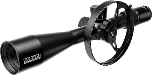 SIGHTRON SCOPE S6 10-60X56 ED - 34MM SIDE WHEEL ILLUM MOA-2FT