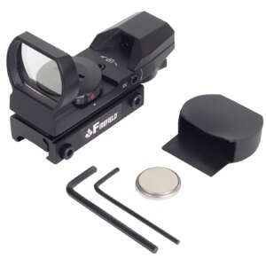 Firefield FF13004 Reflex Sight  Matte Black 1x33mm Red/Green Multi Reticle, Weaver Mount
