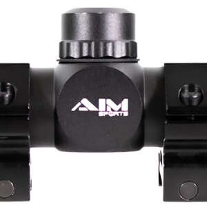 Aim Sports JTM432B Tactical Compact Black Anodized 4x 32mm 1" Tube Mil-Dot Reticle