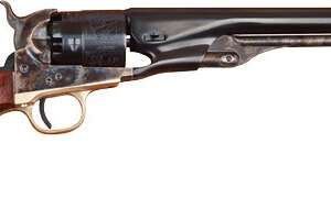 CIMARRON 1860 ARMY CIVILIAN - 44 CALIBER 8" WALNUT