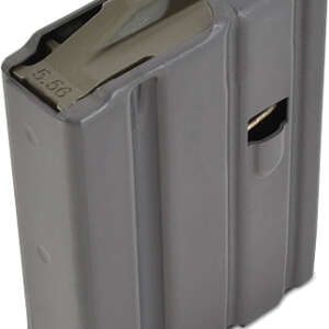 D&H TACTICAL MAGAZINE 5.56X45 - 10RD ALUMINUM GREY AR15