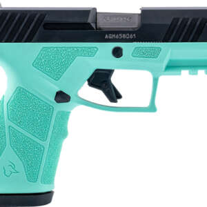 TAURUS GX2 9MM 13-SHOT ADJ. - CYAN FRAME BLACK SLIDE