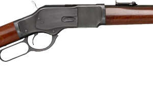 CIMARRON 1873 TRAPPER RIFLE - 45LC 16" BLUED WALNUT