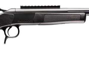 CVA SCOUT XP PISTOL 350LEG - 12" W/BRAKE BLACK/BLACK