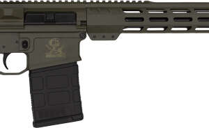 GLFA AR10 RIFLE 308 WIN 18" - NITRIDE BBL 10-SHOT OD GREEN