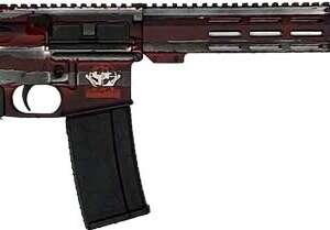 GLFA AR15 BATTLEWORN 223 WYLDE - 16" S/S BBL AMERICAN FLAG