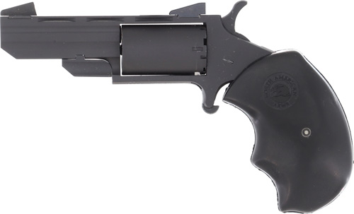 NAA"TRUE BLACK WIDOW" MINI-REV - 22WMR 2" FS CERAKOTE BLACK - Image 2