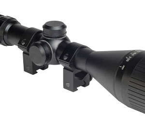 HATSAN OPTIMA 3-12X50 AO - AIRGUN SCOPE W/RINGS & CAPS *