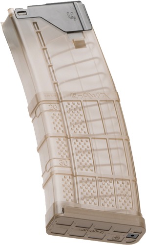LANCER MAGAZINE L5AWM AR-15 - 5.56X45 30RD TRANS FDE GEN 2
