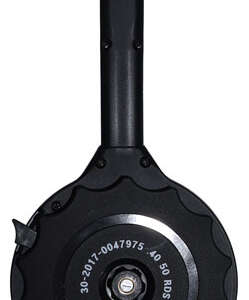 IVER JOHNSON MAGAZINE POLYMER - FITS GLOCK 40SW 50RD DRUM BLK