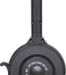 IVER JOHNSON MAGAZINE POLYMER - FITS GLOCK 9MM 50RD DRUM BLK