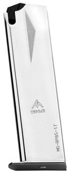 MEC-GAR MAGAZINE RUGER P85/89/ - 93/94/95/PC9 9MM 17RD NICKEL