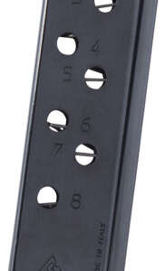 MEC-GAR MAG WALTHER PP 32ACP - 8RD FINGER REST BLUED