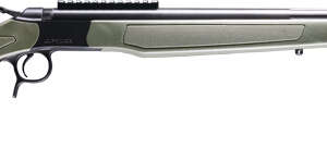 CVA OPTIMA 50 CAL 26" W/PIC - RAIL BLACK/GREEN