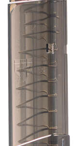 ETS MAGAZINE S&W SHIELD 9MM - 9RD EXTENDED CARBON SMOKE