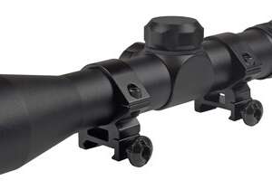 TRUGLO SCOPE BUCKLINE 4X32MM - DUPLEX BLACK W/WEAVER RINGS