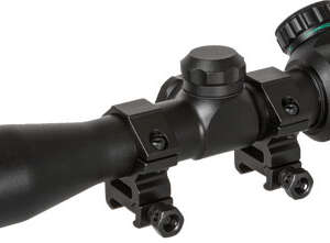 TRUGLO CROSSBOW SCOPE 4X32 - BLACK WITH RINGS