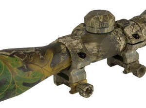 TRUGLO CROSSBOW SCOPE 4X32 - CAMO WITH RINGS
