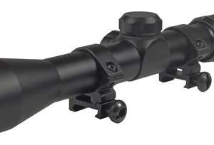 TRUGLO SCOPE BUCKLINE 3-9X32MM - BDC BLACK W/WEAVER RINGS