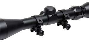 TRUGLO SCOPE TRUSHOT 3-9X40MM - DUPLEX W/WEAVER RINGS BLACK