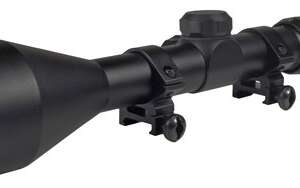 TRUGLO SCOPE BUCKLINE 3-9X50MM - BDC BLACK W/WEAVER RINGS