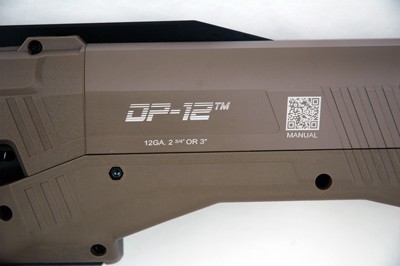 DP-12 12 GA DOUBLE BARREL PUMP - SHOTGUN 16 RDS FLAT DARK EARTH - Image 3