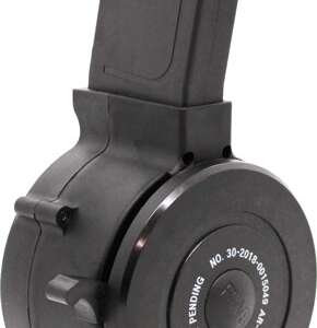 IVER JOHNSON MAGAZINE AR15 - 223 50RD DRUM BLACK POLYMER
