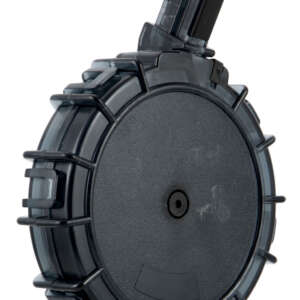 ProMag REMA3 Standard  55rd Drum 22 LR Fits Remington 597 Smoke Polymer