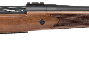 Mossberg 28026 Patriot  Full Size 6.5 Creedmoor 5+1 22" Matte Blued Fluted Barrel, Drilled & Tapped Matte Blued Stainless Steel Receiver, Fixed Walnut Stock, Right Hand