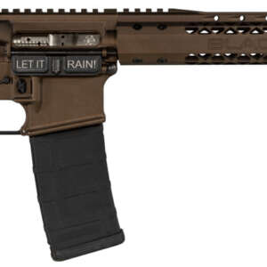 Black Rain Ordnance BROSSPMB SSP  5.56x45mm NATO 30+1 16" Chrome Moly Barrel, A2 Flash Hider,  Midnight Bronze Cerakote 7075-T6 Receiver, Adjustable Magpul MOE SL Stock & Grip, Optics Ready