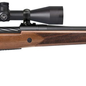 Mossberg 28127 Patriot  7mm Rem Mag Caliber with 3+1 Capacity, 24" Threaded/Fluted Barrel, Matte Blued Metal Finish & Walnut Stock Right Hand (Full Size) Includes Vortex Crossfire II 3-9x40mm Scope