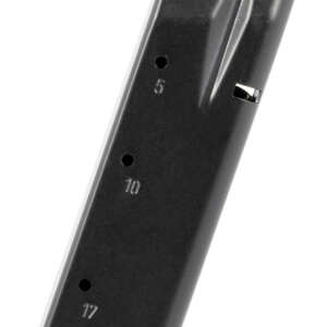 Mec-Gar MGWIT9SFAFC Tanfoglio 17rd 9mm Luger, Fits Tanfoglio Witness Sm Frame Blued w/Anti-Friction Coating Carbon Steel