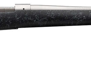Winchester Guns 535242299 Model 70 Extreme Weather 6.8 Western Caliber with 3+1 Capacity, 24" Barrel, Matte Stainless Metal Finish & Gray Webbed Black Fixed Bell & Carlson Stock Right Hand (Full Size)