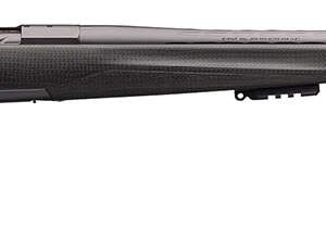 Browning 035543282 X-Bolt Pro Long Range 6.5 Creedmoor 4+1 26" Skip Fluted Heavy Barrel, Recoil Hawg Muzzle Brake, Spiral Fluted Bolt, Carbon Gray Elite Cerakote, Natural Carbon Fiber  Stock