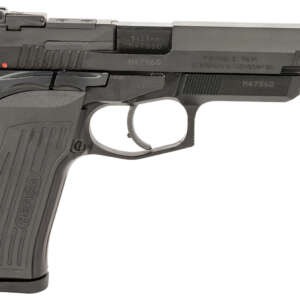 Bersa TPR9XT TPR XT Full Size Frame 9mm Luger 17+1, 4.96" Black Steel Barrel, Matte Black Serrated Steel Slide & Aluminum Frame, Ambidextrous