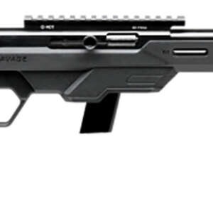 Savage Arms 45120 64 Precision 22 LR 20+1 16.50" Matte Black Carbon Steel Threaded Heavy Barrel, Matte Black Drilled & Tapped Carbon Steel Receiver, M-Lok Compatible Forend, Synthetic Chassis Stock