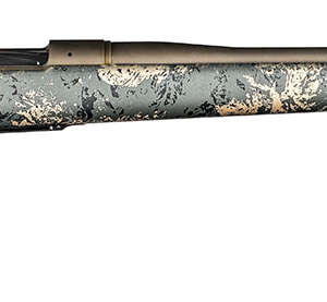 Christensen Arms 8010107900 Mesa FFT 7mm Rem Mag 3+1 22" Threaded Barrel, Burnt Bronze Cerakote, Green with Black/Tan Webbing Stock